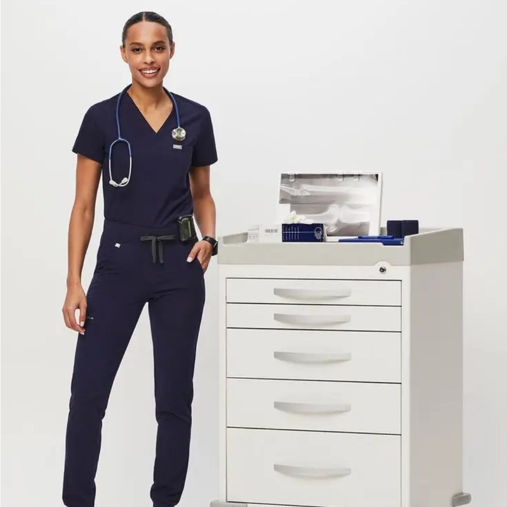 FIGS! Women's Navy Blue Scrub Joggers